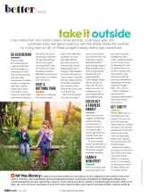 Better Homes & Gardens May 2020 Magazine Article: Take it outside