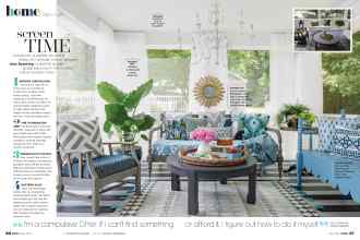 Better Homes & Gardens May 2020 Magazine Article: Screen TIME