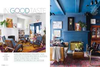 Better Homes & Gardens May 2020 Magazine Article: IN GOOD TASTE