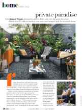 Better Homes & Gardens June 2020 Magazine Article: Private paradise