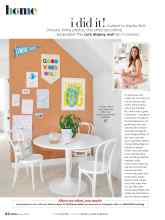 Better Homes & Gardens June 2020 Magazine Article: I did it!