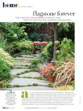 Better Homes & Gardens June 2020 Magazine Article: Flagstone forever
