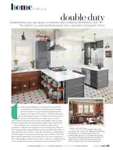 Better Homes & Gardens June 2020 Magazine Article: Double duty