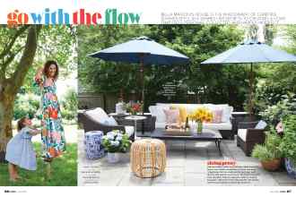 Better Homes & Gardens June 2020 Magazine Article: Go with the flow