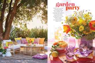 Better Homes & Gardens June 2020 Magazine Article: Garden party
