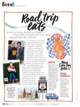 Better Homes & Gardens July 2020 Magazine Article: Road trip eats