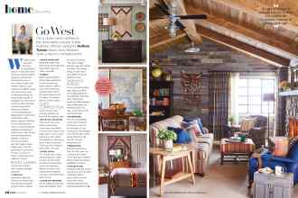 Better Homes & Gardens July 2020 Magazine Article: Go West