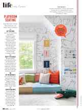 Better Homes & Gardens August 2020 Magazine Article: PLAYROOM SEATING