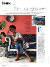 Better Homes & Gardens August 2020 Magazine Article: The chair whisperer
