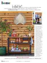 Better Homes & Gardens August 2020 Magazine Article: I did it!
