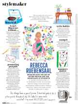 Better Homes & Gardens August 2020 Magazine Article: REBECCA RUEBENSAAL