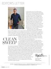 Better Homes & Gardens October 2020 Magazine Article: CLEAN SWEEP