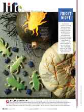 Better Homes & Gardens October 2020 Magazine Article: FRIGHT NIGHT