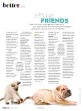 Better Homes & Gardens October 2020 Magazine Article: Let's be FRIENDS