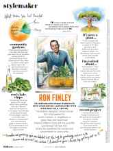 Better Homes & Gardens October 2020 Magazine Article: RON FINLEY