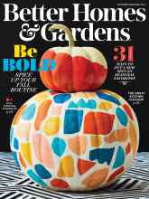 Better Homes & Gardens October 2020 Magazine Cover