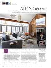 Better Homes & Gardens November 2020 Magazine Article: ALPINE retreat