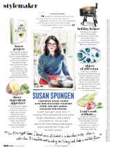 Better Homes & Gardens November 2020 Magazine Article: SUSAN SPUNGEN