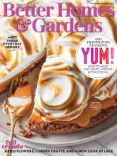 Better Homes & Gardens November 2020 Magazine Cover