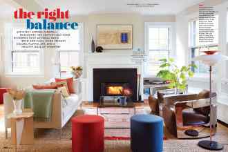 Better Homes & Gardens November 2020 Magazine Article: The right balance