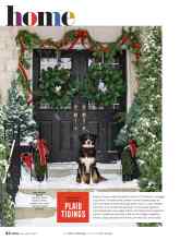 Better Homes & Gardens December 2020 Magazine Article: PLAID TIDINGS