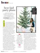 Better Homes & Gardens December 2020 Magazine Article: Best-laid party plans