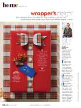 Better Homes & Gardens December 2020 Magazine Article: Wrapper's delight