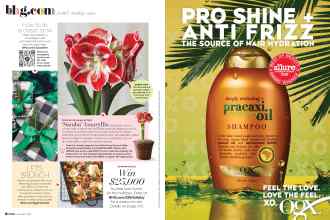 Better Homes & Gardens December 2020 Magazine Article: Page 8