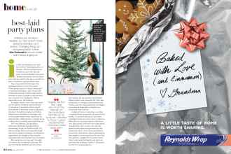 Better Homes & Gardens December 2020 Magazine Article: Page 54