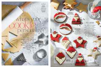 Better Homes & Gardens December 2020 Magazine Article: What's your cookie personality?