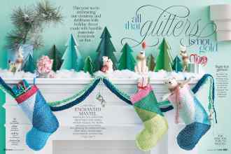 Better Homes & Gardens December 2020 Magazine Article: All that glitters is not gold