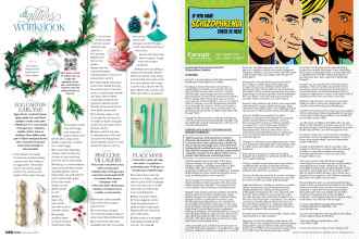 Better Homes & Gardens December 2020 Magazine Article: Page 128