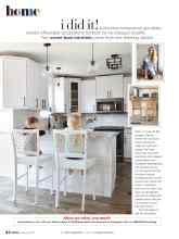 Better Homes & Gardens January 2021 Magazine Article: I did it!