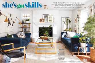 Better Homes & Gardens January 2021 Magazine Article: She's got skills