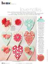 Better Homes & Gardens February 2021 Magazine Article: Love notes