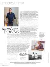 Better Homes & Gardens March 2021 Magazine Article: Hand-me-DOWNS