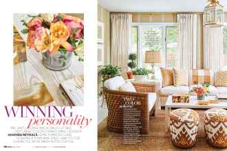 Better Homes & Gardens March 2021 Magazine Article: WINNING personality