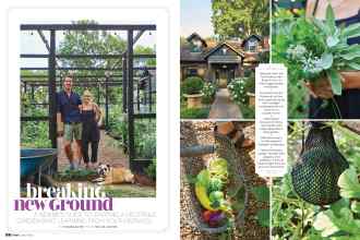 Better Homes & Gardens March 2021 Magazine Article: Breaking new ground