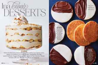 Better Homes & Gardens March 2021 Magazine Article: In a knows DESSERTS