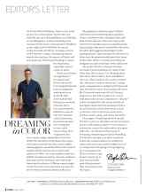 Better Homes & Gardens April 2021 Magazine Article: DREAMING in COLOR