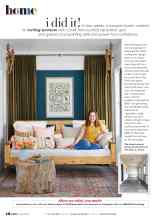 Better Homes & Gardens April 2021 Magazine Article: I did it!