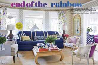 Better Homes & Gardens April 2021 Magazine Article: End of the Rainbow