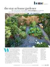 Better Homes & Gardens May 2021 Magazine Article: The stay-at-home gardener