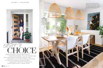 Better Homes & Gardens May 2021 Magazine Article: Editor's CHOICE