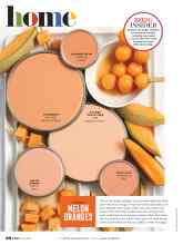 Better Homes & Gardens July 2021 Magazine Article: MELON ORANGES