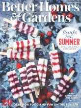 Better Homes & Gardens July 2021 Magazine Cover