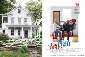 Better Homes & Gardens August 2021 Magazine Article: all the right notes