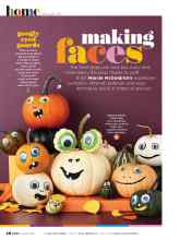 Better Homes & Gardens October 2021 Magazine Article: Making faces