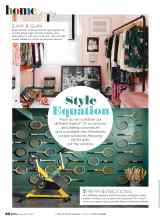 Better Homes & Gardens November 2021 Magazine Article: Style Equation