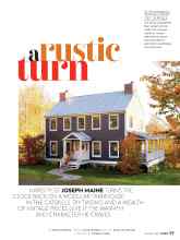 Better Homes & Gardens November 2021 Magazine Article: A rustic turn